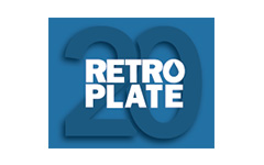 retro plate